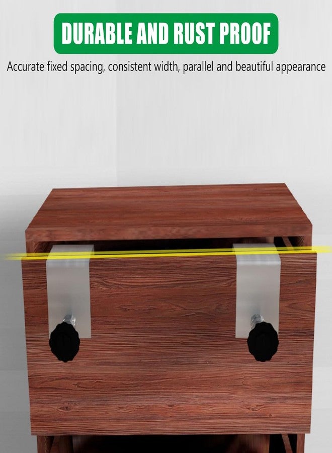 Serplex مشابك سيربلكس من الفولاذ المقاوم للصدأ على شكل حرف C، قطعتان، لأعمال النجارة، وأعمال المعادن، والحرف اليدوية، والحفر، والتثقيب، وتركيب أبواب الأدراج - Image 5